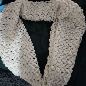 Apt. 9 Cream Knit Scarf